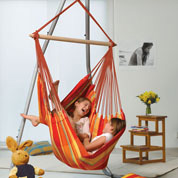 fauteuil suspendu 160 x 130 cm - brasil papaya